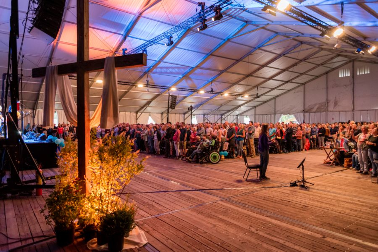 Kerkleidersdag op de New Wine Zomerconferentie